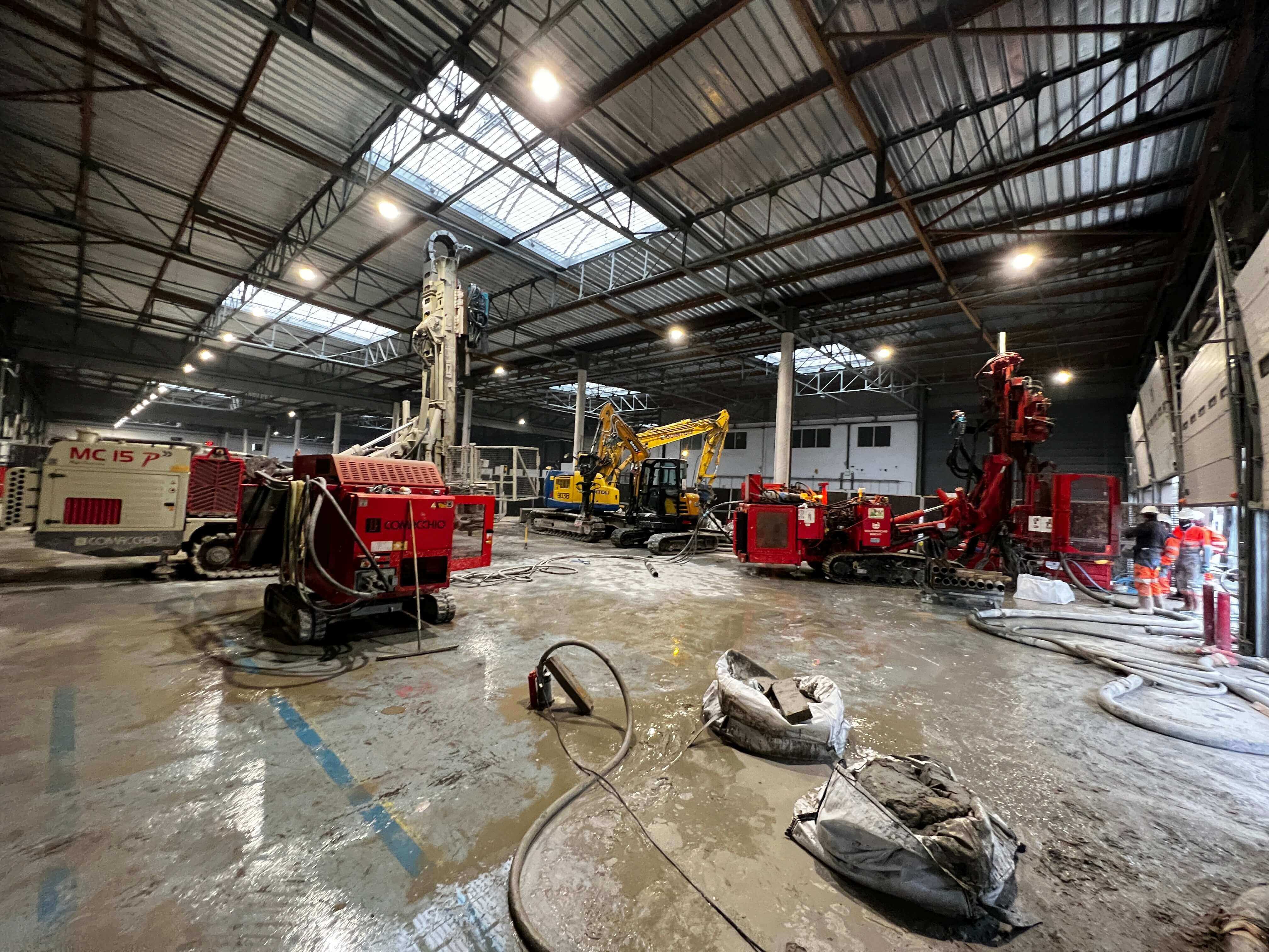 Travaux géotechniques